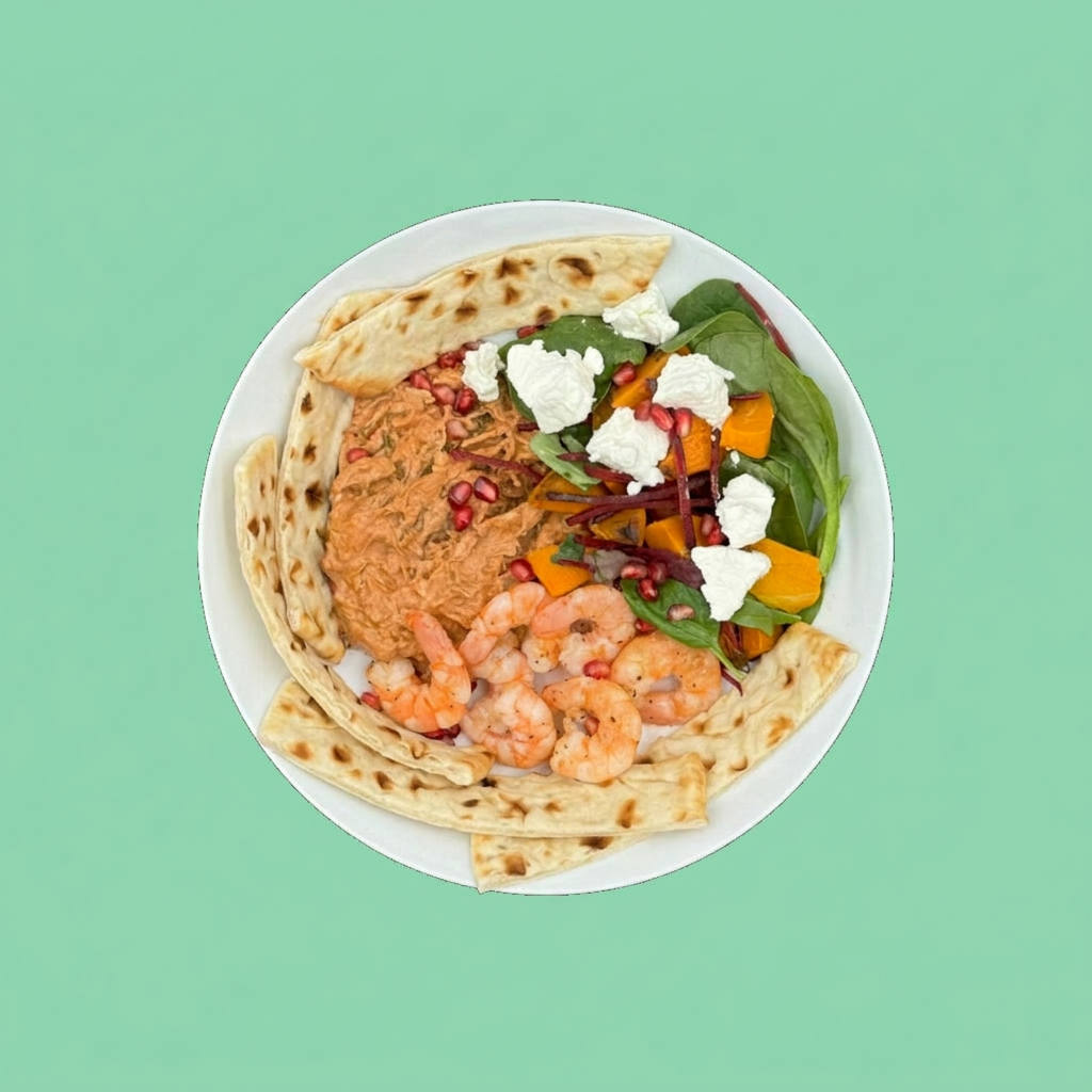 Chipotle Chicken & Prawn with Butternut Squash Salad — Smart Plates